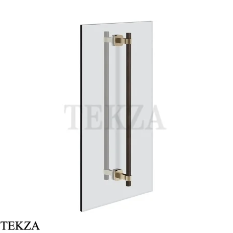 Gessi Jacqueline Полотенцедержатель для крепления на стекло, 60 см 77737-149, нерж. сталь Brush / никель Brushed