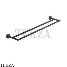Dornbracht Держатель для полотенца двойной 60 см, 83061979-33, черный матовый Dornbracht Держатель для полотенца двойной 60 см, 83061979-33, черный матовый