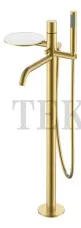 Boheme Stick Смеситель для ванны напольный, комплект Stick 129-MG Matt Gold DIMOND