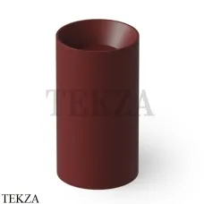 Dea Design Pedestal Basin Раковина напольная круглая Solid Surface DD2011 495 17, Red Wine №17