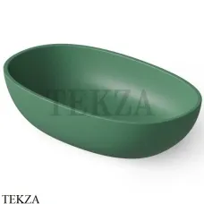 Dea Design Washbasins Раковина настольная овальная Solid Surface DD9078 600 9, Sage №9