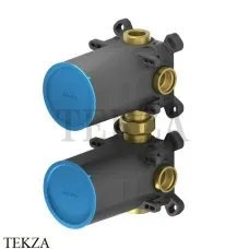 Zucchetti Скрытая часть для настенного смесителя R96725 на 2 потребителя