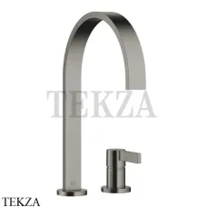 Dornbracht MEM Смеситель для кухни с отдельными розетками 32815682-99, Dark Platinum matt