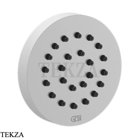 Gessi INCISO SHOWER Боковая форсунка круглая 32971-279, Matte White