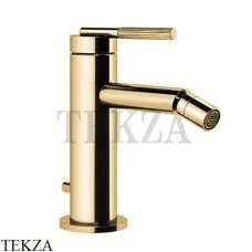 Gessi INGRANAGGIO Смеситель для биде, с донным клапаном 63507-727, Brushed Brass