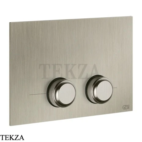 Gessi VENTI20 Клавиша смыва для Geberit omega 12 54655-149, Finox Brushed Nickel