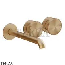 Gessi Origini WARM Смеситель для раковины, внешняя часть 66090-726, Warm Bronze Br
