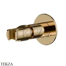 Newform Держатель для ручного душа, регулируемый 846.61.020, PVD Glossy Gold