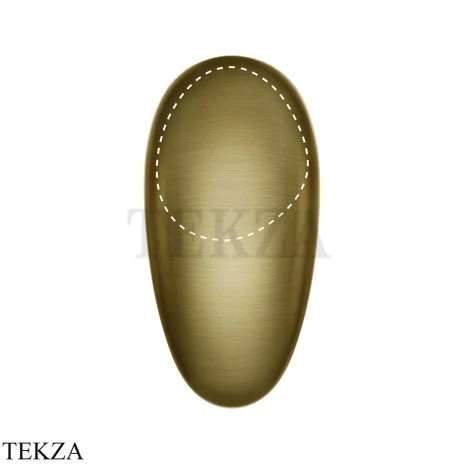 Gessi Equilibrio Излив для раковины на столешницу 52001-716, Gold Br. PVD