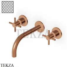 Zucchetti Helm Diagonal Смеситель для раковины, внешняя часть ZHM760.XP91G3, brushed copper PVD