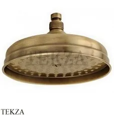 Migliore ROMA Верхняя душевая лейка 300, без антикальция 29828, бронза classic