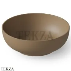 Dea Design Round Ванна отдельностоящая 190x190 см Solid Surface DD8610 1900 2, Light Camel №2