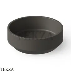 Dea Design Washbasins Раковина настольная круглая Solid Surface DD9096 430 5, Graphite №5