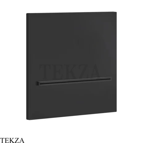 Gessi CASCATA Каскадный излив настенный плоский 20295-299, Matte Black