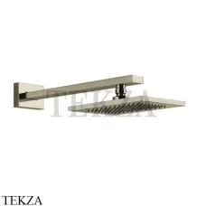 Gessi Rettangolo shower Верхний душ с кронштейном 20148-720, Nickel PVD