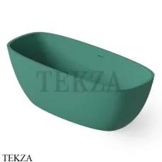 Dea Design Soul Ванна отдельностоящая скругленная 170x72 Solid Surface DD8630 1700 10, Green №10