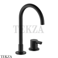 Fantini Icona Classic Смеситель для раковины, без гарнитура 5313R504W, Черный матовый