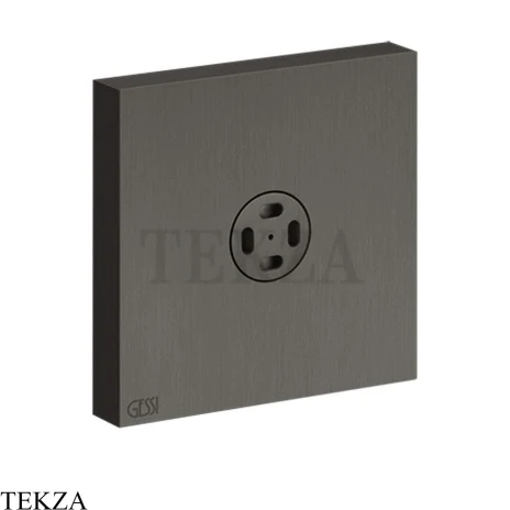 Gessi Rettangolo shower BODY JETS Боковая форсунка с распылителем 32979-707, Black Metal Brushed PVD