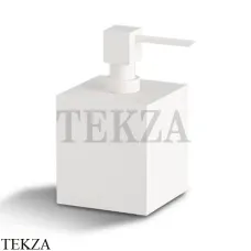 Decor Walther Cube DW 475 Дозатор для жидкого мыла настольный 0825050, белый матовый