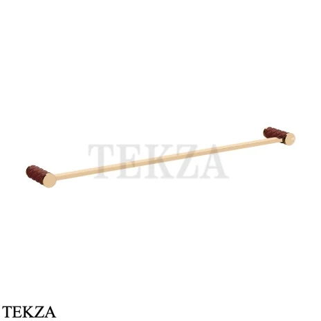 Gessi Pelle Tresse Держатель для банного полотенца 60 см 78703-430, Red Cherry/ Warm Bronze PVD