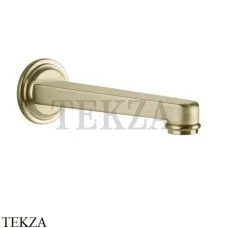 Gessi VENTI20 Излив настенный для ванны 65103-727, Brushed Brass
