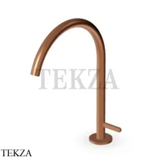 Zucchetti Isy22 Смеситель для раковины прогрессивный, без гарнитуры ZIS2813.P91, brushed copper PVD