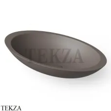 Dea Design Washbasins Раковина настольная овальная Solid Surface DD9005 600 6, Grey Brown №6