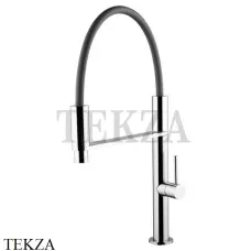 FIMA Carlo Frattini Смеситель для кухни с выдвижной лейкой Flexi F7047CR, хром глянец