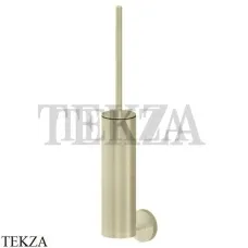 Newform X-Steel 316 Ершик настенный с держателем, сталь 73214X.59.098, PVD Brushed pale gold