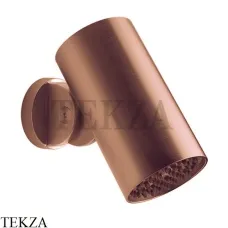 Gessi 316 SPOTWATER FLESSA Душевая головка настенного крепления, ливень 57203-708, Copper Brushed