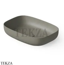 Dea Design Washbasins Раковина настольная 55х38 Solid Surface DD9094 550 4, Light Grey №4