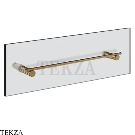 Gessi Incastri Полотенцедержатель для крепления на стекло, 30 см 75511-791, бронза Deep