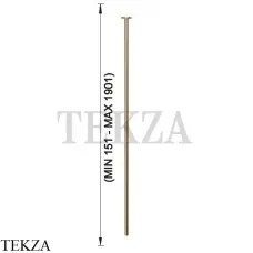 Gessi Ingranaggio-Anello Излив для раковины потолочный, под размер 63499-726, Warm Bronze Br. PVD