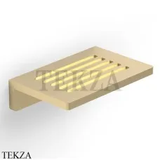 Decor Walther MIKADO DW 910 Мыльница-решетка настенная 0859511, латунь матовая