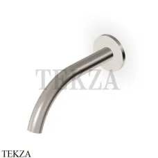 Zucchetti Isy22 Излив для ванны 17,5 см настенный монтаж Z92252.C3, brushed nickel