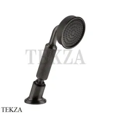 Gessi VENTI20 Душевой комплект на борт ванны 65127-707, Black Metal Brushed