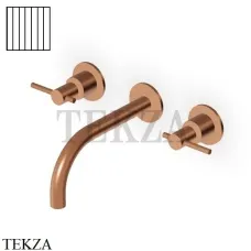 Zucchetti Helm Vertical Смеситель для раковины, внешняя часть ZHL760.XP91G2, brushed copper PVD
