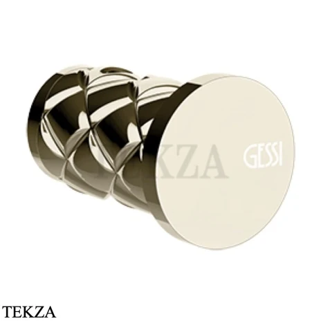 Gessi Pelle Tresse Крючок одинарный для полотенца 78521-720, Nickel PVD