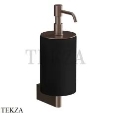 Gessi Origini Дозатор для жидкого мыла настенный, черный 66414-845, Dark Bronze