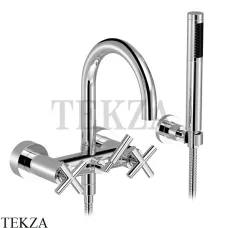 Dornbracht TARA Смеситель для ванны с гарнитуром 25133892-00, хром глянец