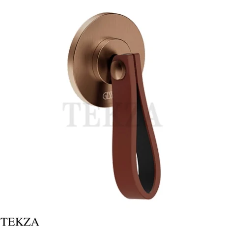 Gessi Pelle Laccetto Смеситель-рычаг управления, внешняя часть, 78409-445, Red Cherry/Copper Br. PVD