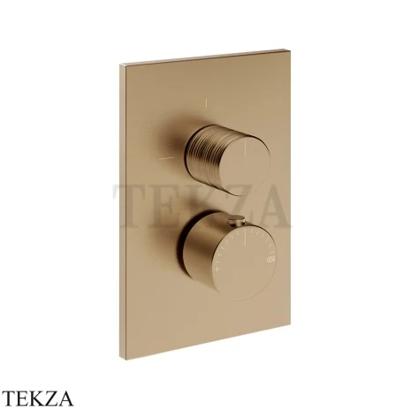 Gessi Habito TRAME Смеситель для душа 2 потока, внешняя часть 70331-726, Warm Bronze Br. PVD