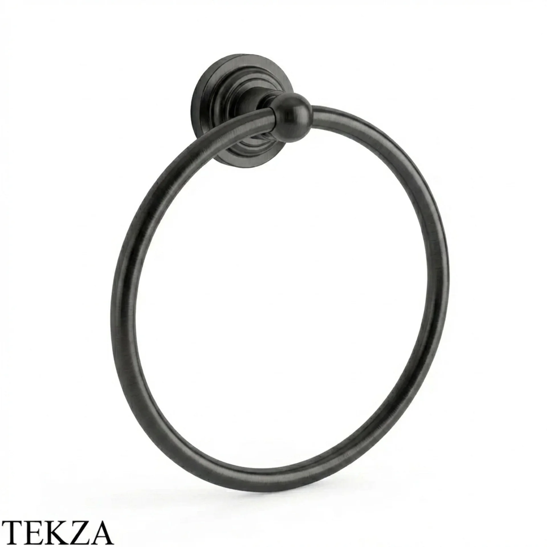 Nicolazzi Monte Croce Держатель для полотенца кольцевой 1485NKN27, Brushed Black Nickel