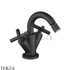 Dornbracht TARA Смеситель для биде со сливным гарнитуром 24510892-33, черный матовый