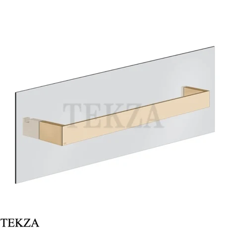 Gessi Rettangolo Полотенцедержатель для крепления на стекло, 45 см 20963-735, Warm Bronze PVD