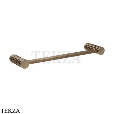 Gessi Pelle Tresse Держатель для полотенца 30 см 78597-761, Coffee Bronze Brushed PVD