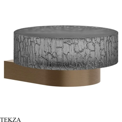 Gessi Incastri Мыльница настенная, Light smoke 75401-761, бронза Coffee