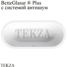 BETTE BetteStarlet Flair Oval Ванна овальная из стали 8775-000 PLUS антишум, BetteGlasur ® Plus, белый глянец