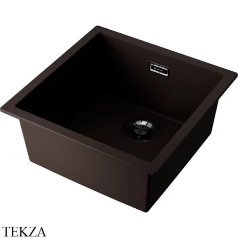 Omoikiri Yamakawa 45-U/I Кухонная мойка Artceramic прямоугольная 4997456, мокко