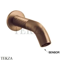 Gessi 316 INTRECCIO Электронный настенный смеситель внешняя часть 54114-726, Warm Bronze Br.